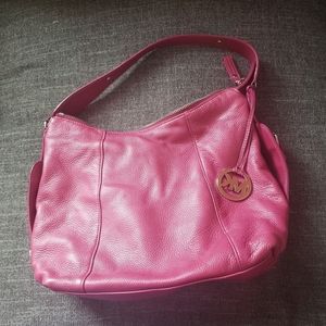 Michael Kors Fuschia Leather purse